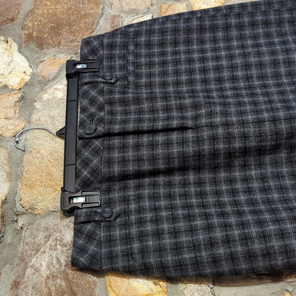 Eddie Bauer Wool Blend Plaid Skirt - Picture 2 of 10